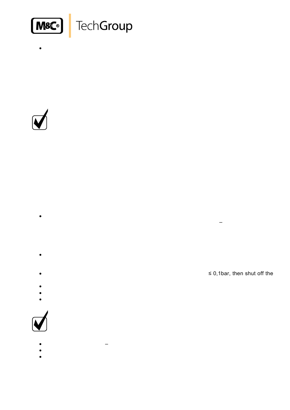 Calibration, Zero calibration | M&C TechGroup PMA 20 Operator's manual User Manual | Page 15 / 28