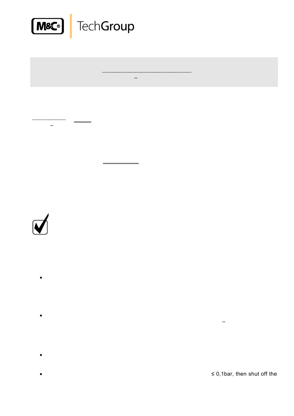 Span calibration | M&C TechGroup PMA 20 Operator's manual User Manual | Page 19 / 28