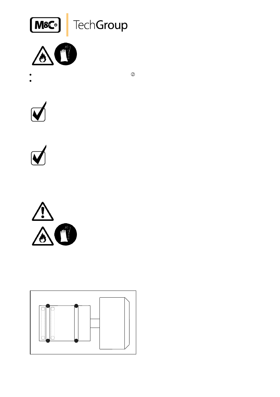 Replacing the o-ring seals, Figure 10, Adapter for catalyst cartridge with handle | M&C TechGroup CG-2H-W_-2MH-W Operator's manual User Manual | Page 23 / 32