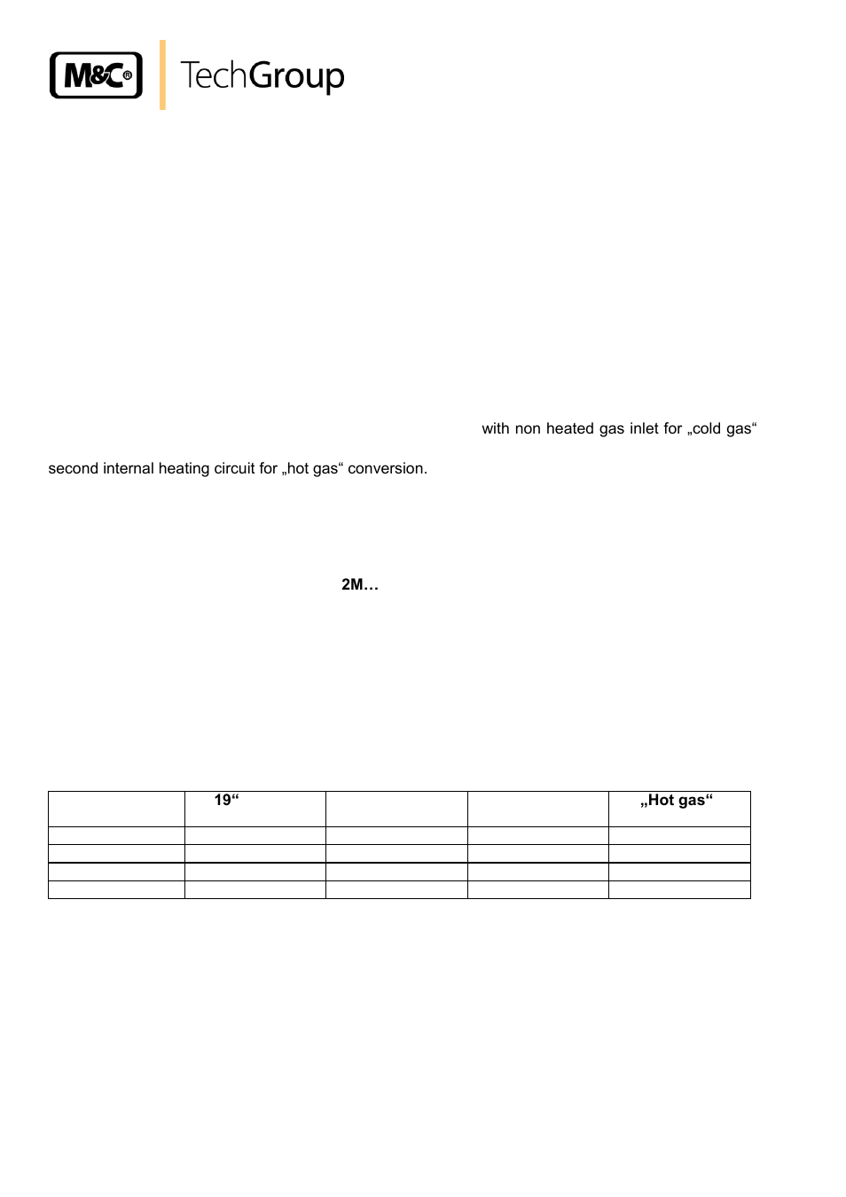 Introduction, Application | M&C TechGroup CG-2H-W_-2MH-W Operator's manual User Manual | Page 8 / 32