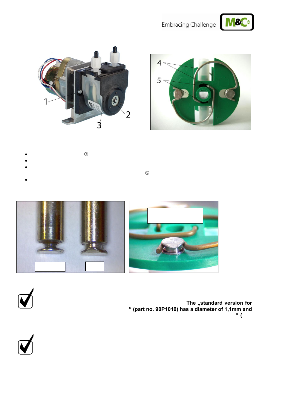 Figure 7, Disassembly of pump head and driver, Figure 8 | Check of axes and rolls | M&C TechGroup CSS-M Operator's manual User Manual | Page 18 / 25