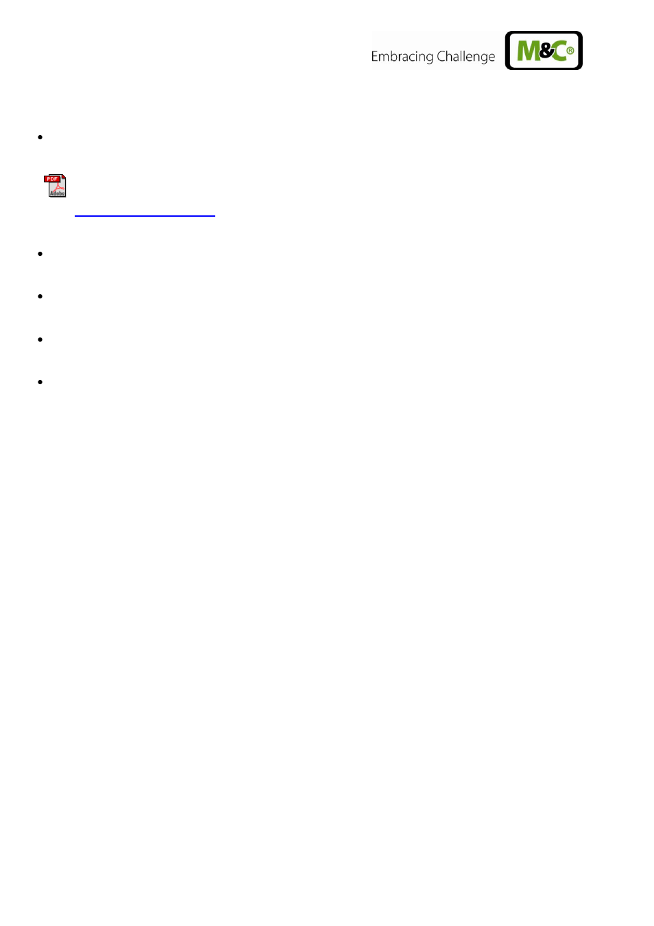 Appendix | M&C TechGroup CSS-M Operator's manual User Manual | Page 24 / 25