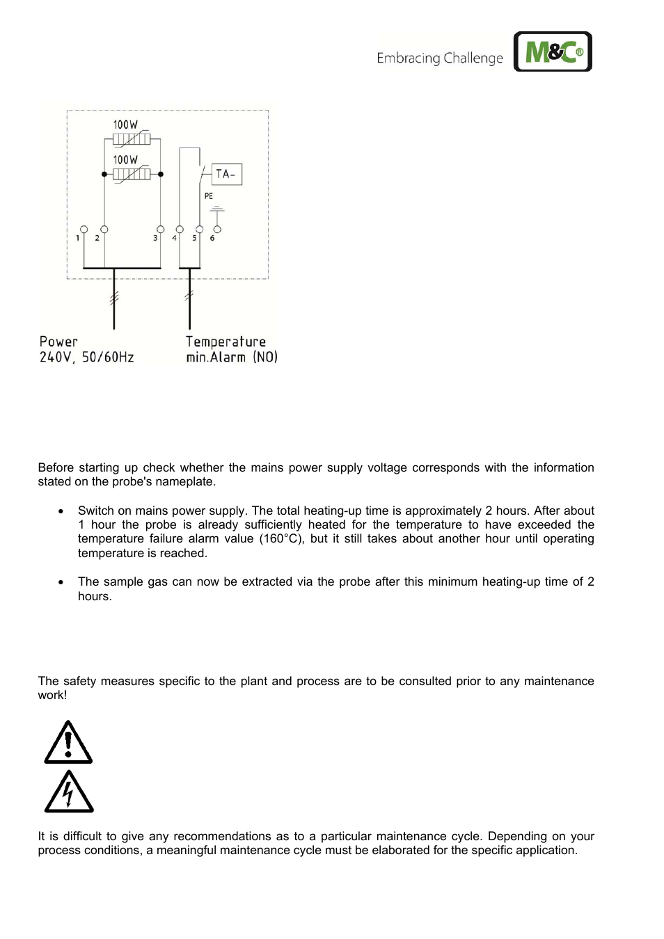 M&C TechGroup SP180-H Operator's manual User Manual | Page 14 / 17