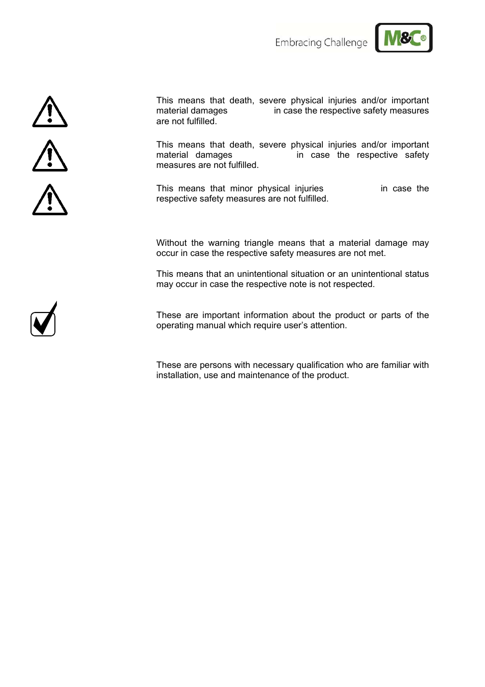 M&C TechGroup SP180-H Operator's manual User Manual | Page 6 / 17