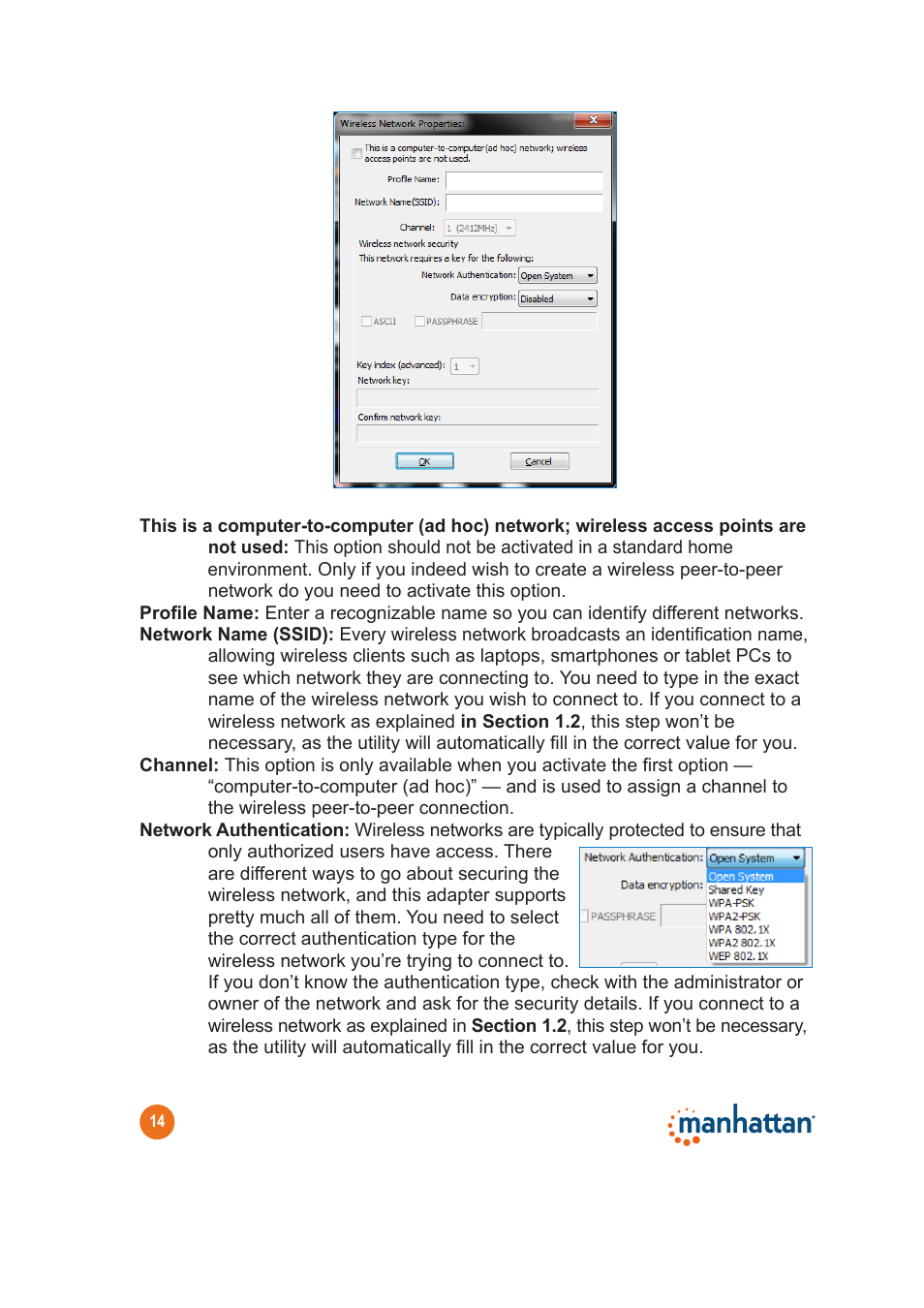 Manhattan 525534 Range+ 300N Adapter - Quick Install (Multi) User Manual | Page 14 / 26