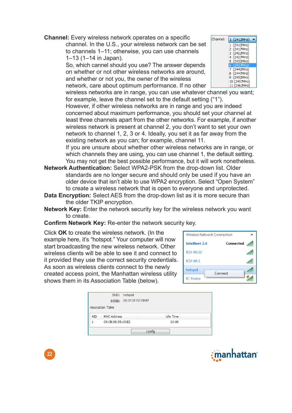 Manhattan 525534 Range+ 300N Adapter - Quick Install (Multi) User Manual | Page 22 / 26