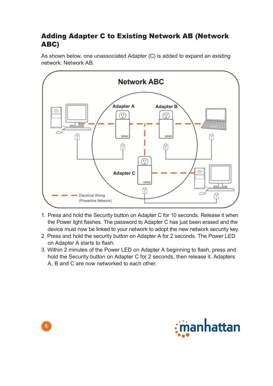 Manhattan 506663 SimpleNet - Manual User Manual | Page 6 / 12