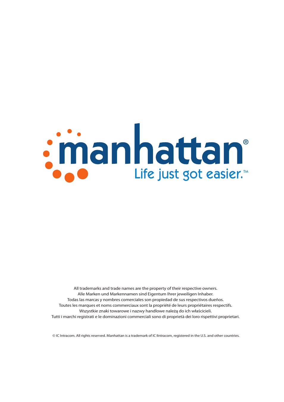 Manhattan 130349 Drive Enclosure - Manual User Manual | Page 18 / 18
