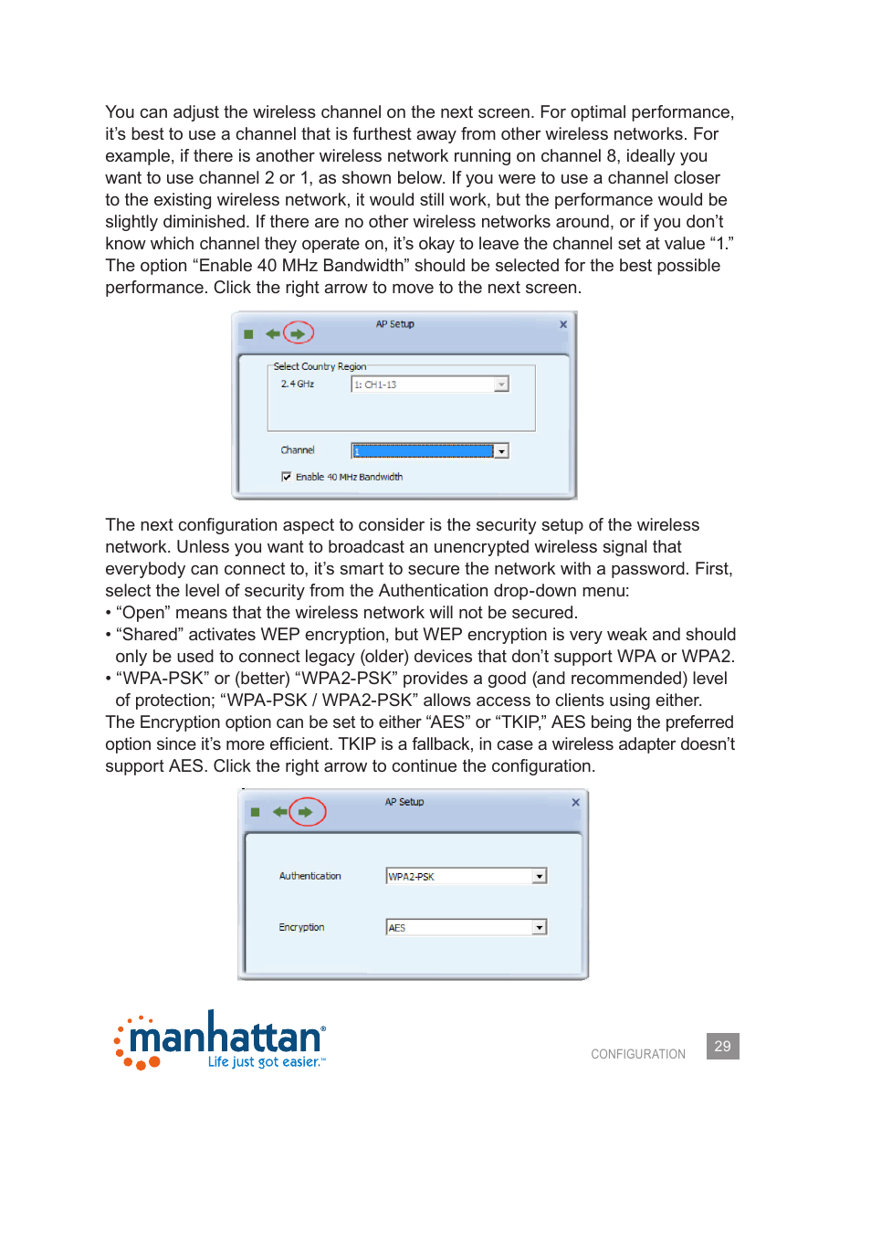 Manhattan 525473 Wireless 150N PCI Card - Manual User Manual | Page 29 / 40