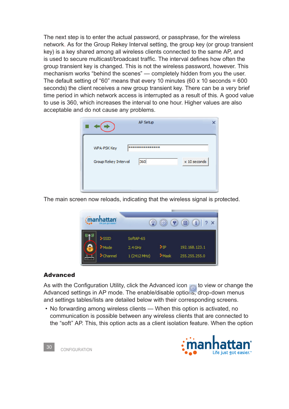 Manhattan 525473 Wireless 150N PCI Card - Manual User Manual | Page 30 / 40