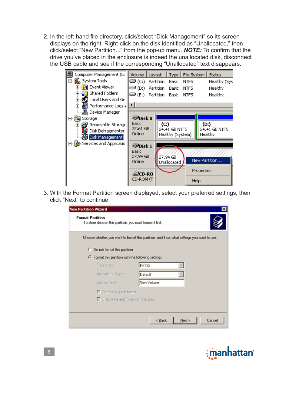 Manhattan 130288 Drive Enclosure - Manual User Manual | Page 6 / 18