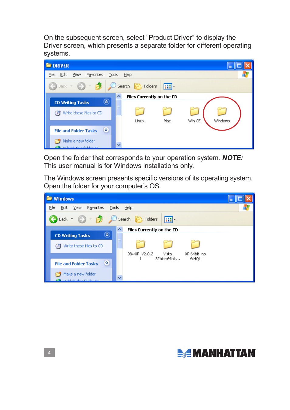 Manhattan 205153 USB to Serial Converter - Manual User Manual | Page 4 / 8