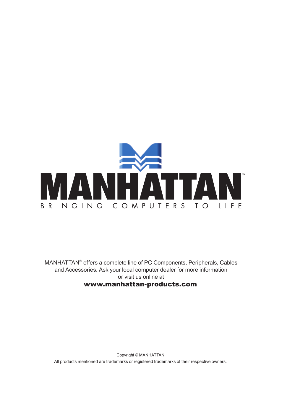 Manhattan 205153 USB to Serial Converter - Manual User Manual | Page 8 / 8