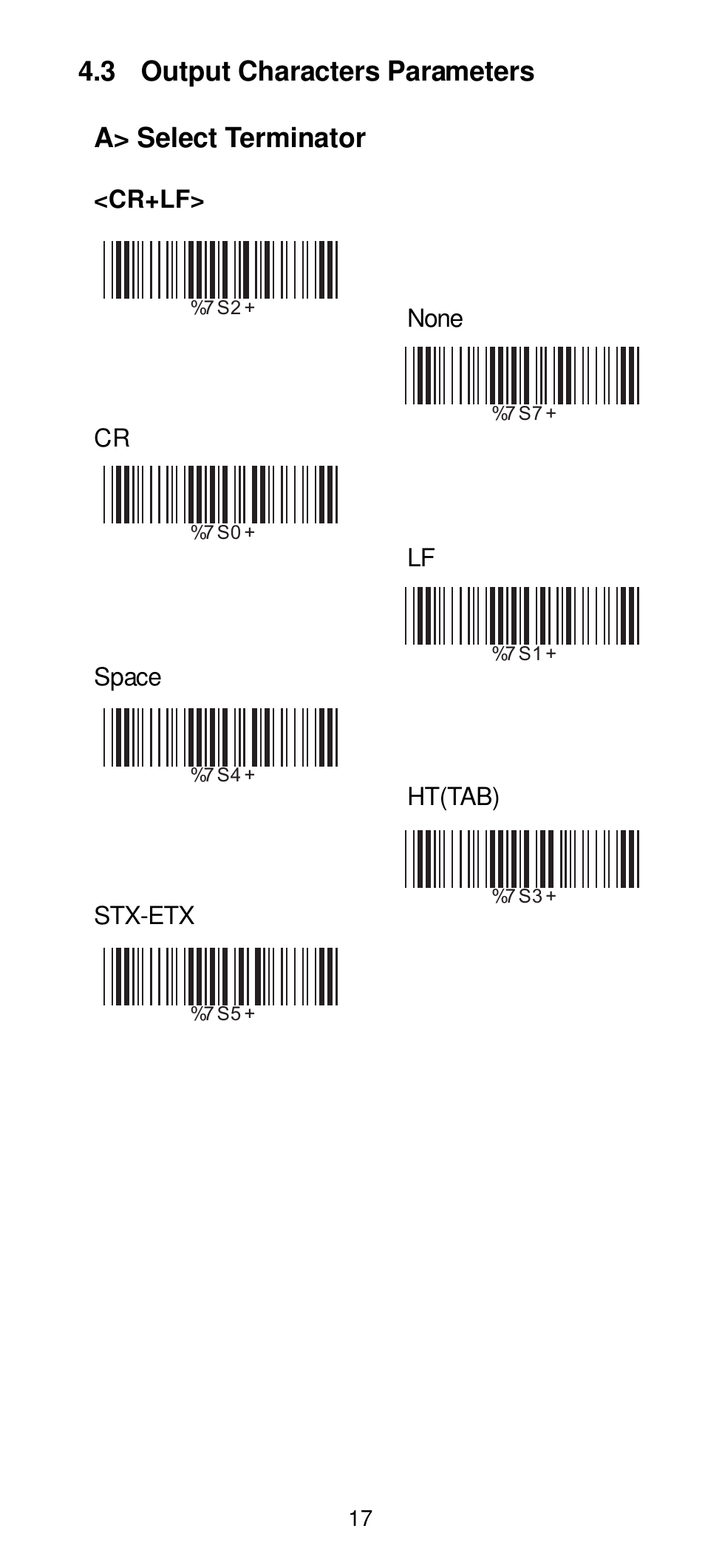 Manhattan 460835 Long Range CCD Barcode Scanner - Programming Menu User Manual | Page 19 / 74