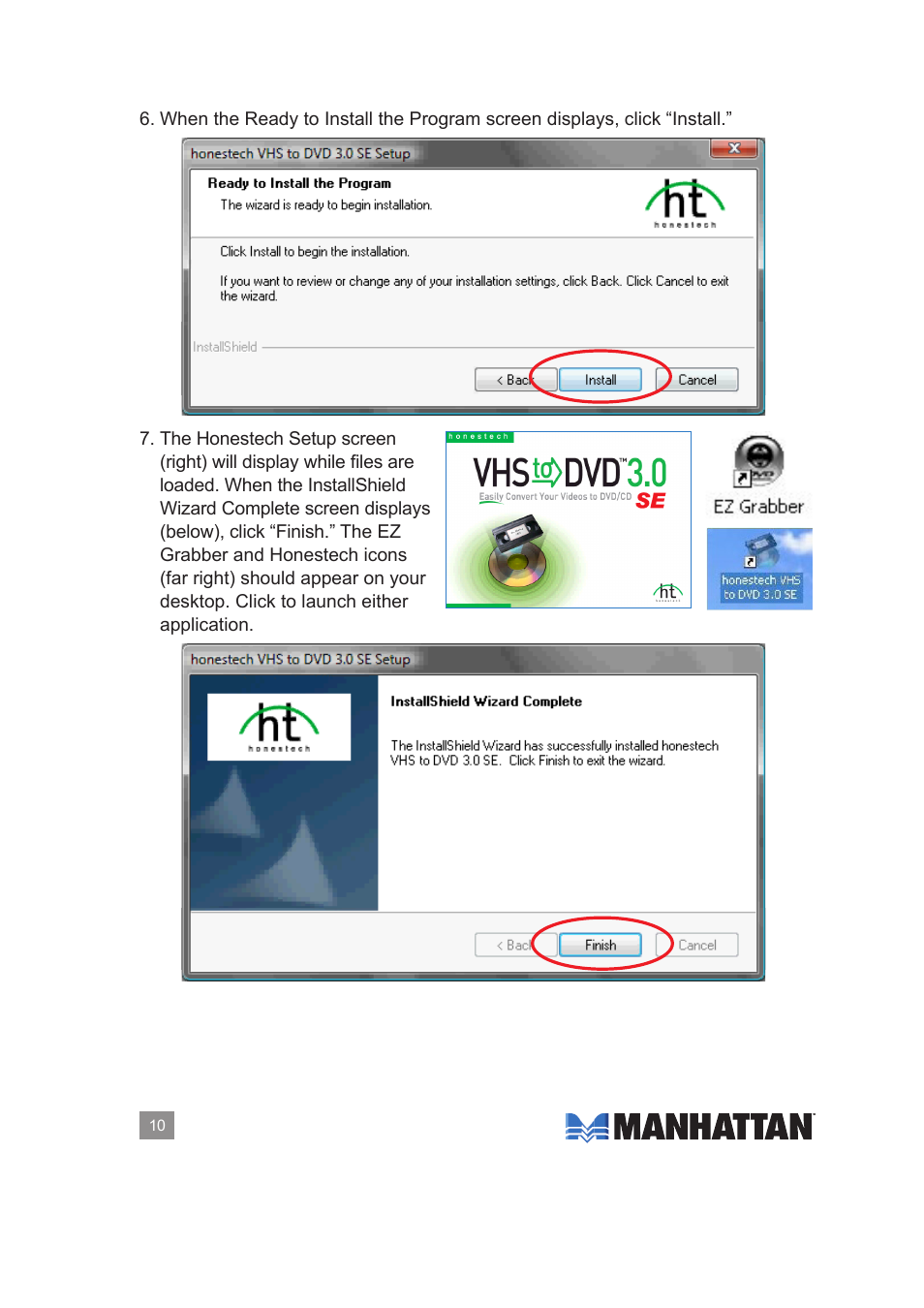 Manhattan 161336 Hi-Speed USB Audio_Video Grabber - Manual User Manual | Page 10 / 14