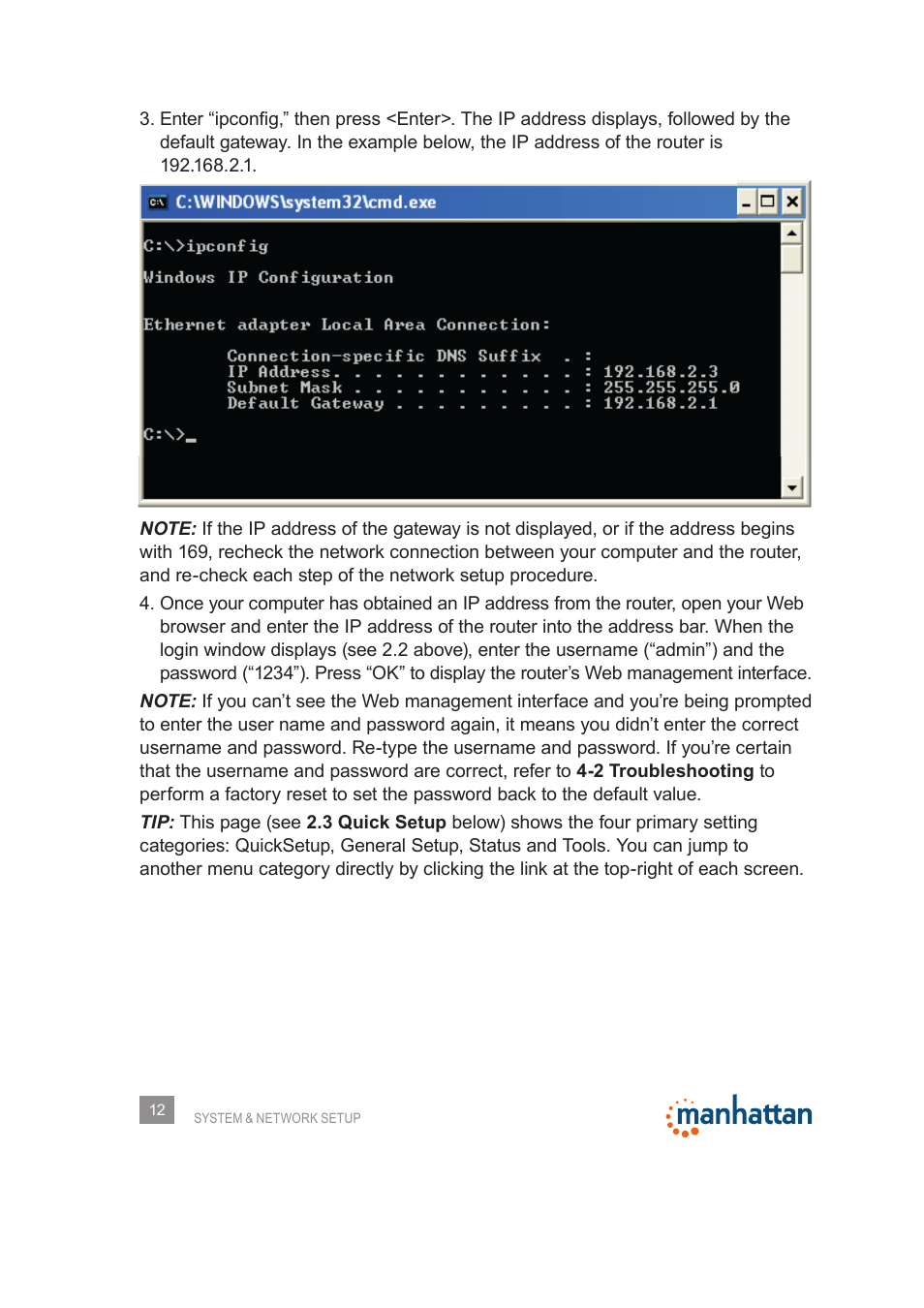 Manhattan 525480 150N Wireless Router - Manual User Manual | Page 12 / 64