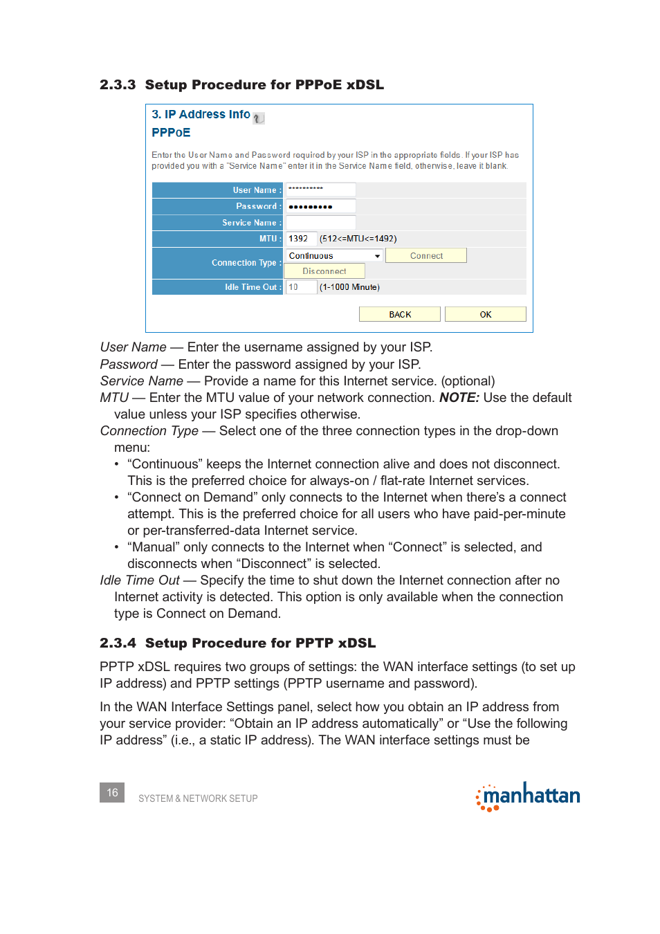 Manhattan 525480 150N Wireless Router - Manual User Manual | Page 16 / 64