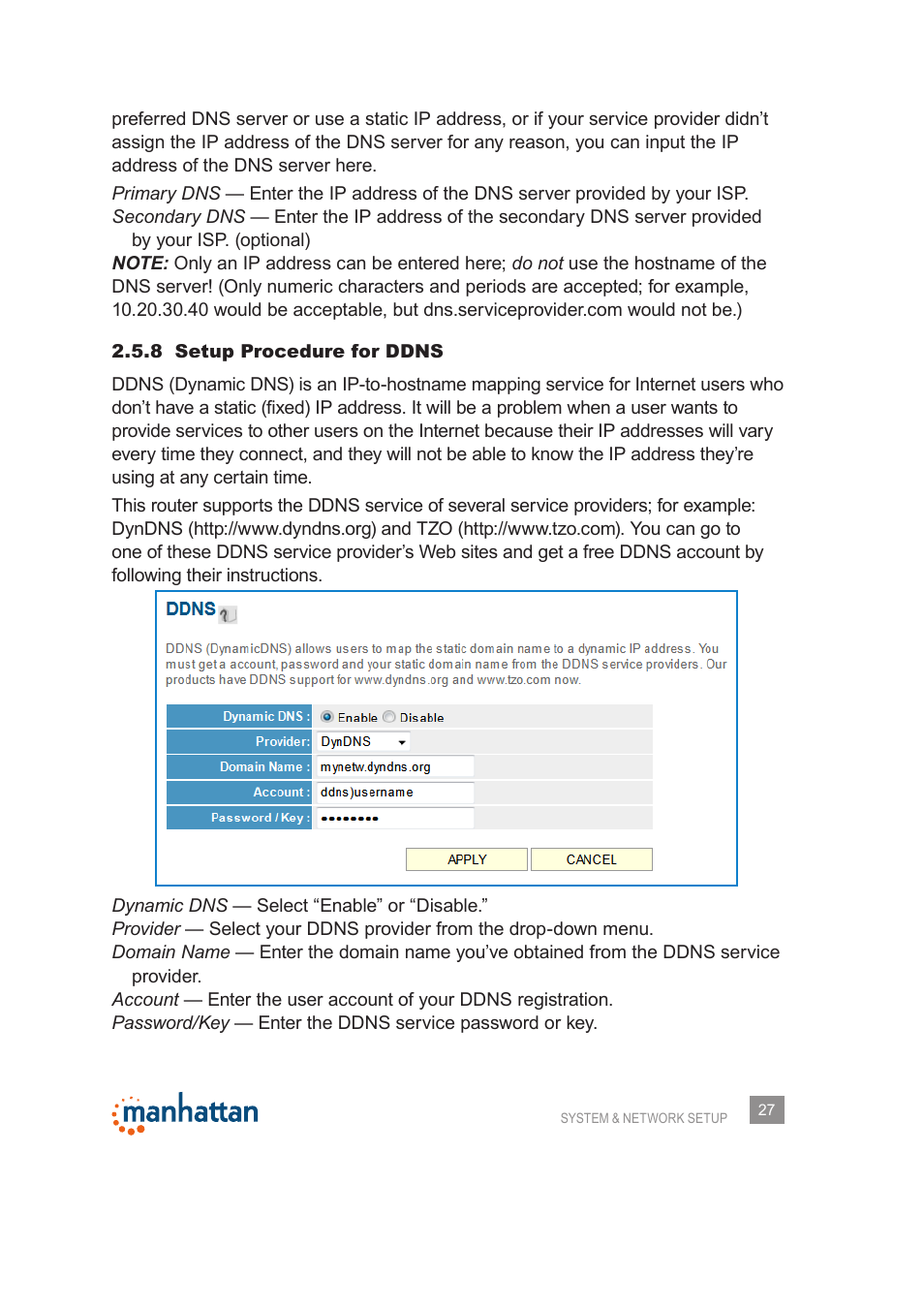 Manhattan 525480 150N Wireless Router - Manual User Manual | Page 27 / 64