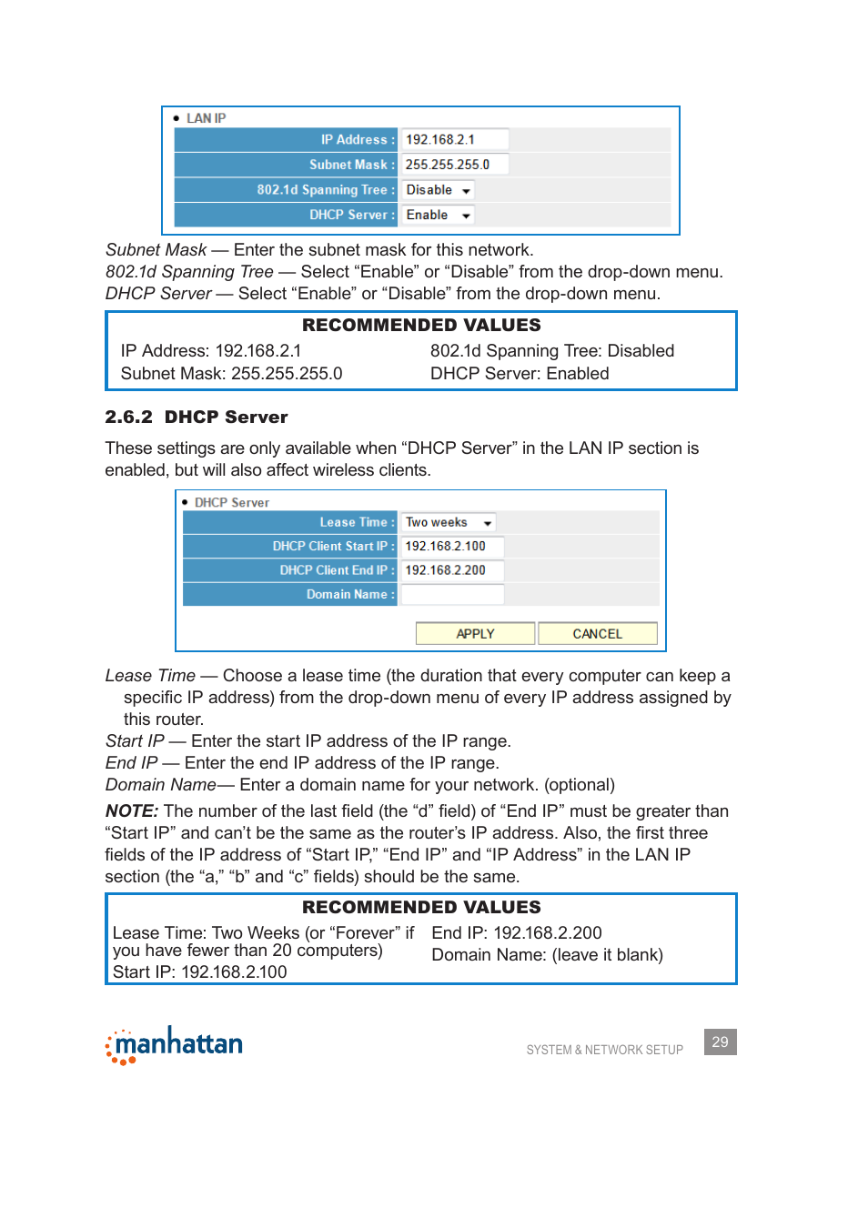 Manhattan 525480 150N Wireless Router - Manual User Manual | Page 29 / 64