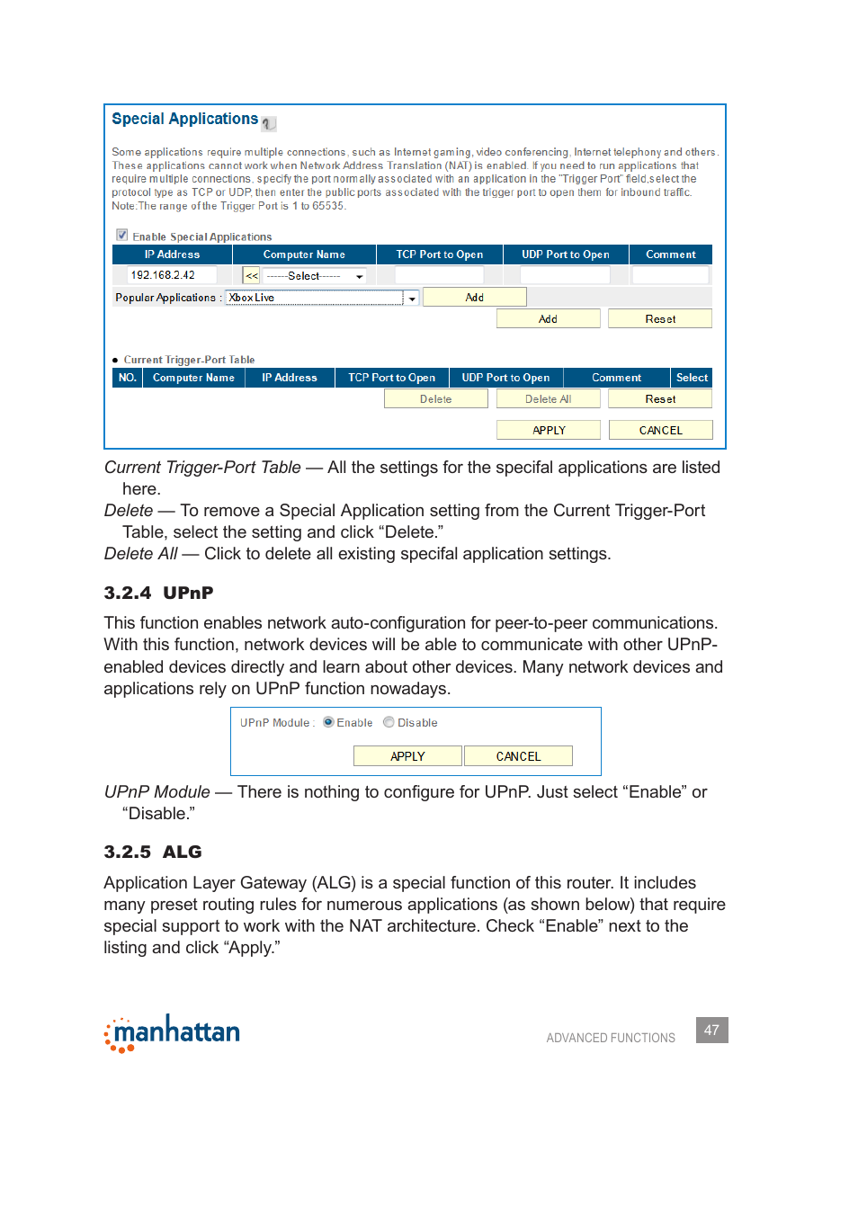 Manhattan 525480 150N Wireless Router - Manual User Manual | Page 47 / 64