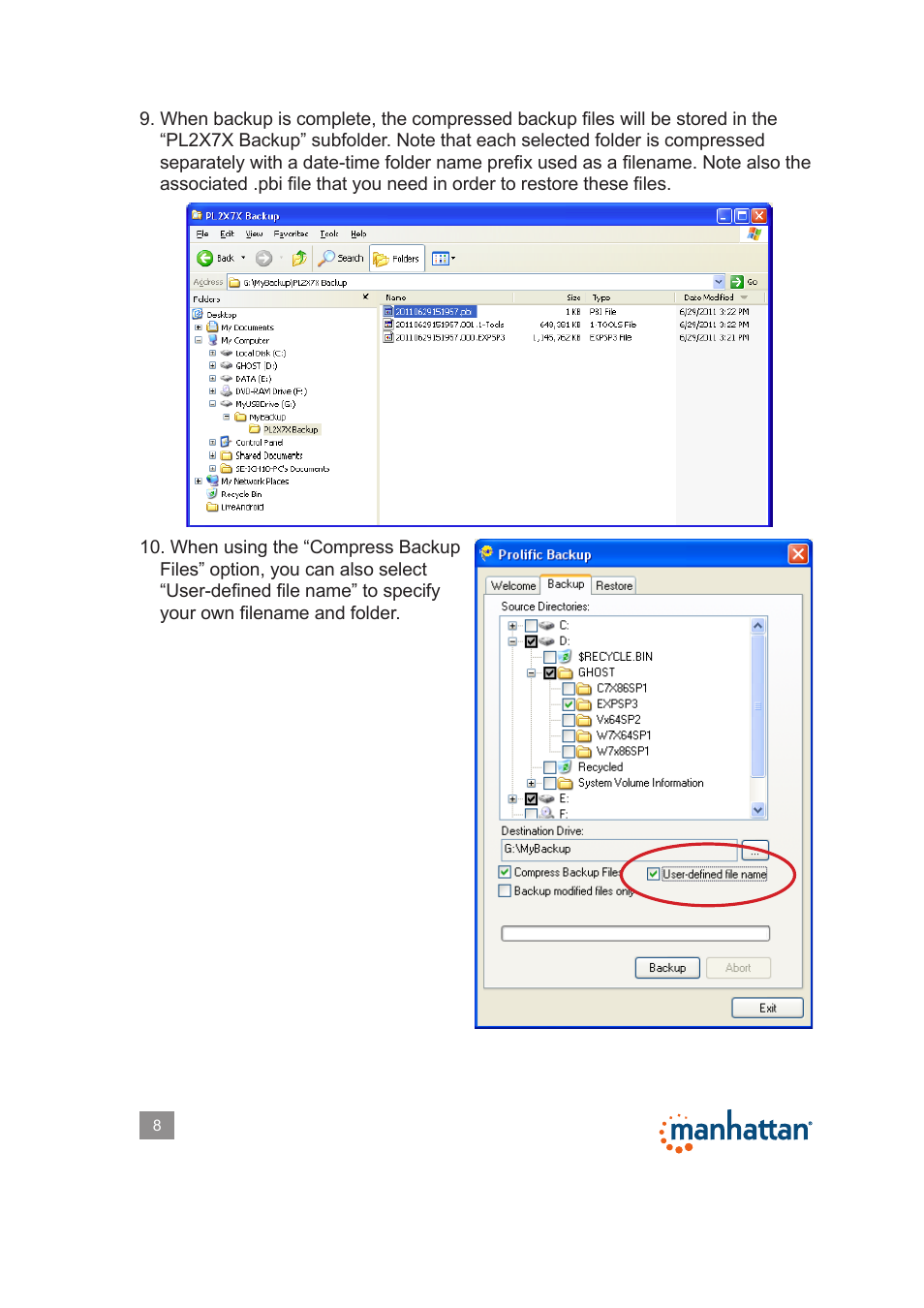 Manhattan 130295 Drive Enclosure - Manual User Manual | Page 8 / 17