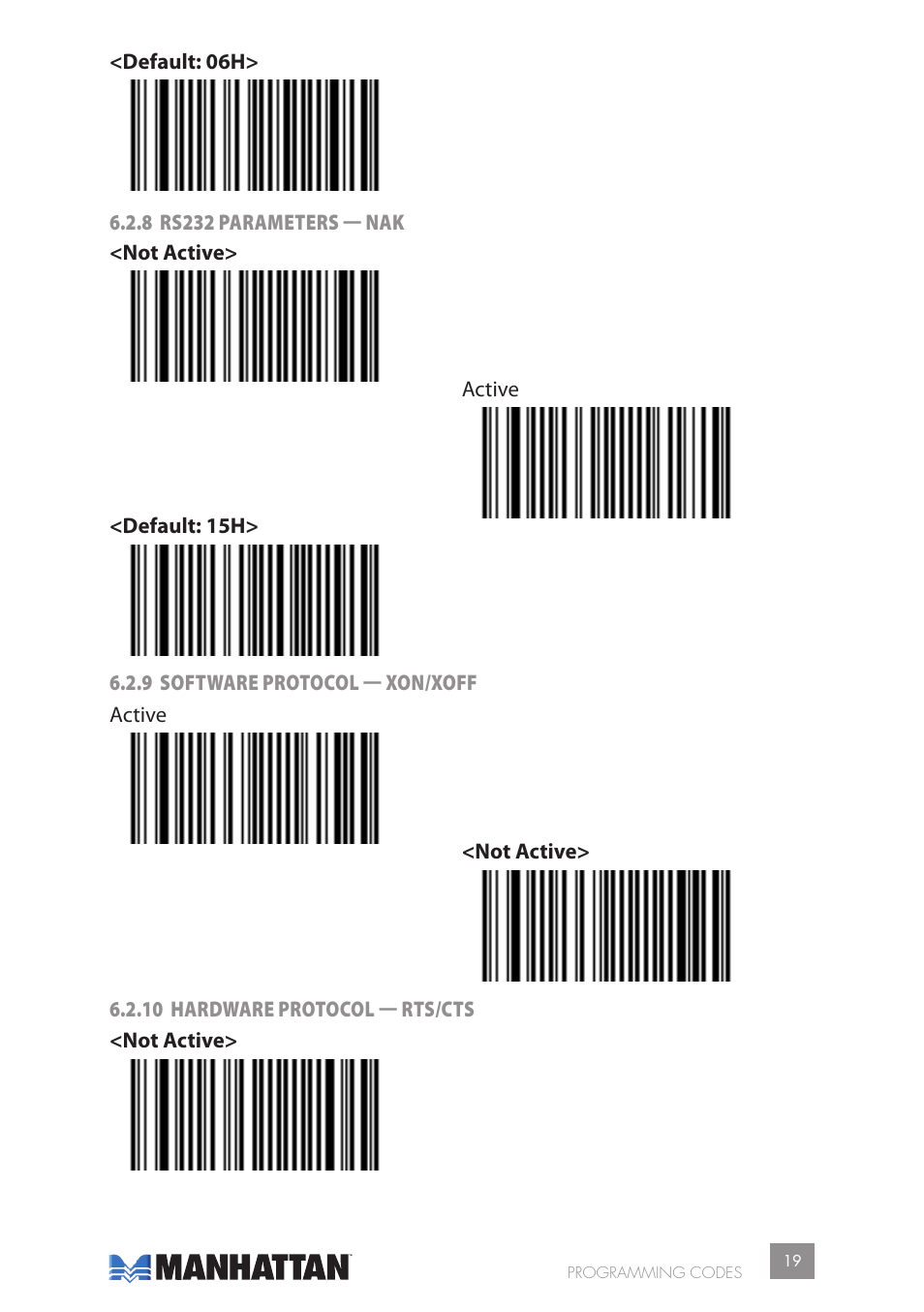 Manhattan 177603 2D Barcode Scanner - Manual User Manual | Page 19 / 80