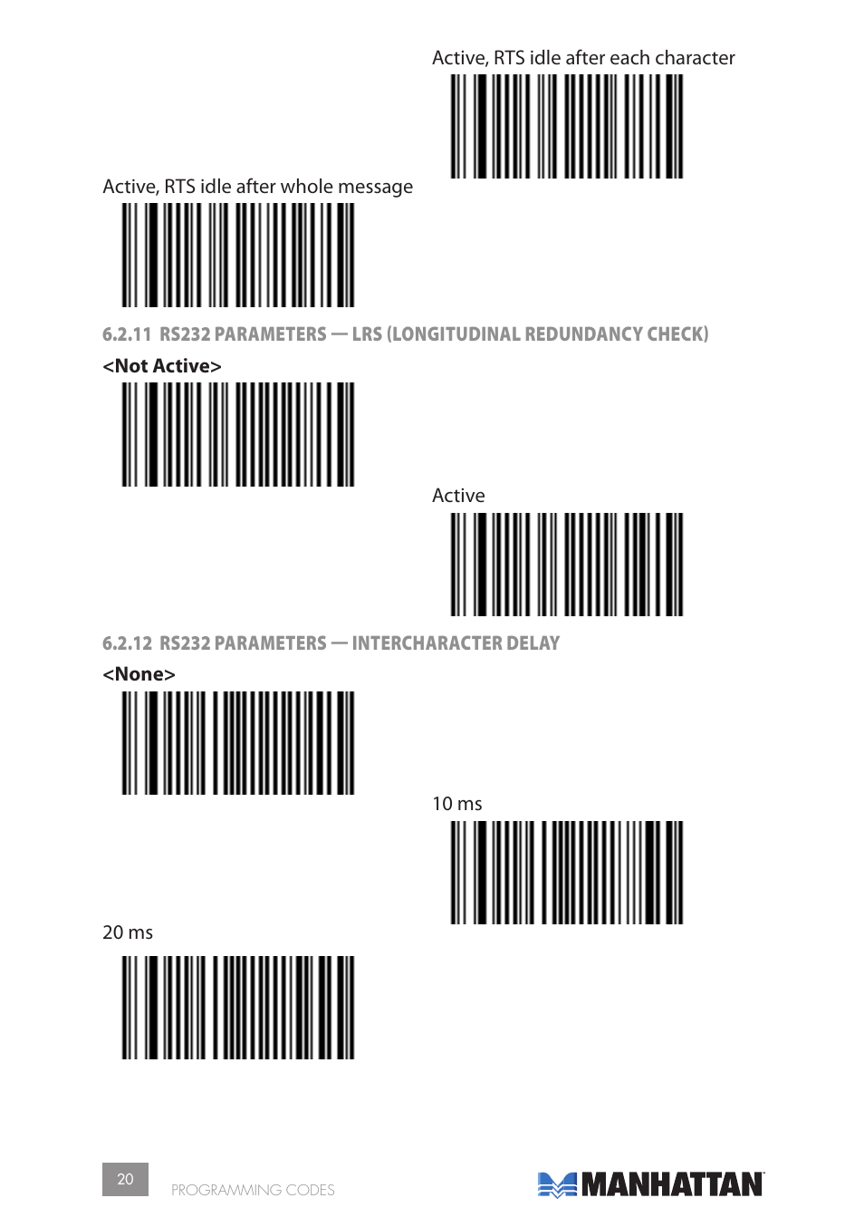 Manhattan 177603 2D Barcode Scanner - Manual User Manual | Page 20 / 80