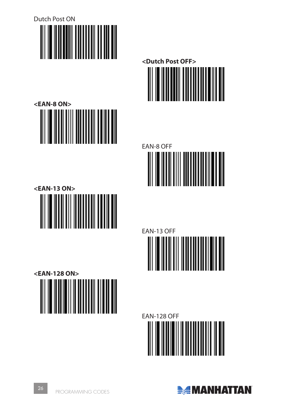 Manhattan 177603 2D Barcode Scanner - Manual User Manual | Page 26 / 80