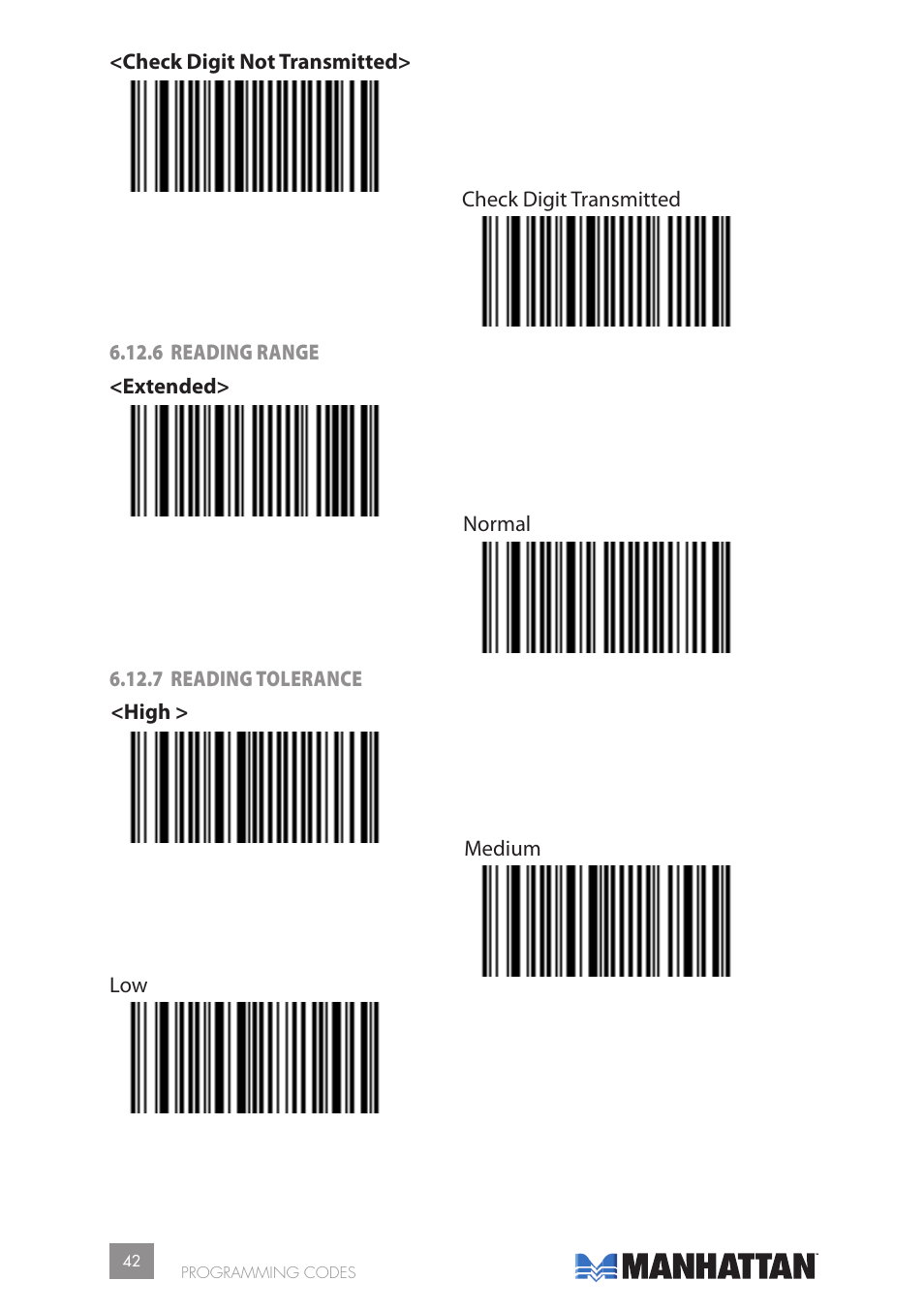 Manhattan 177603 2D Barcode Scanner - Manual User Manual | Page 42 / 80