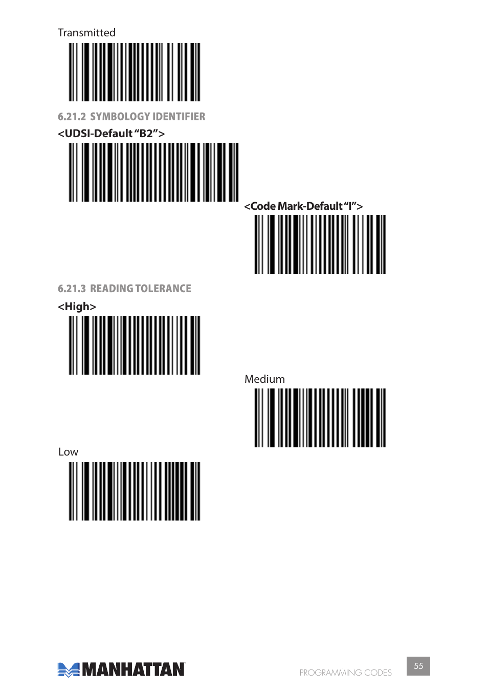 Manhattan 177603 2D Barcode Scanner - Manual User Manual | Page 55 / 80