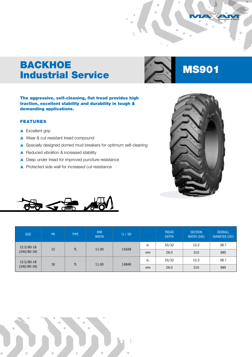 Maxam MS901 User Manual | 2 pages