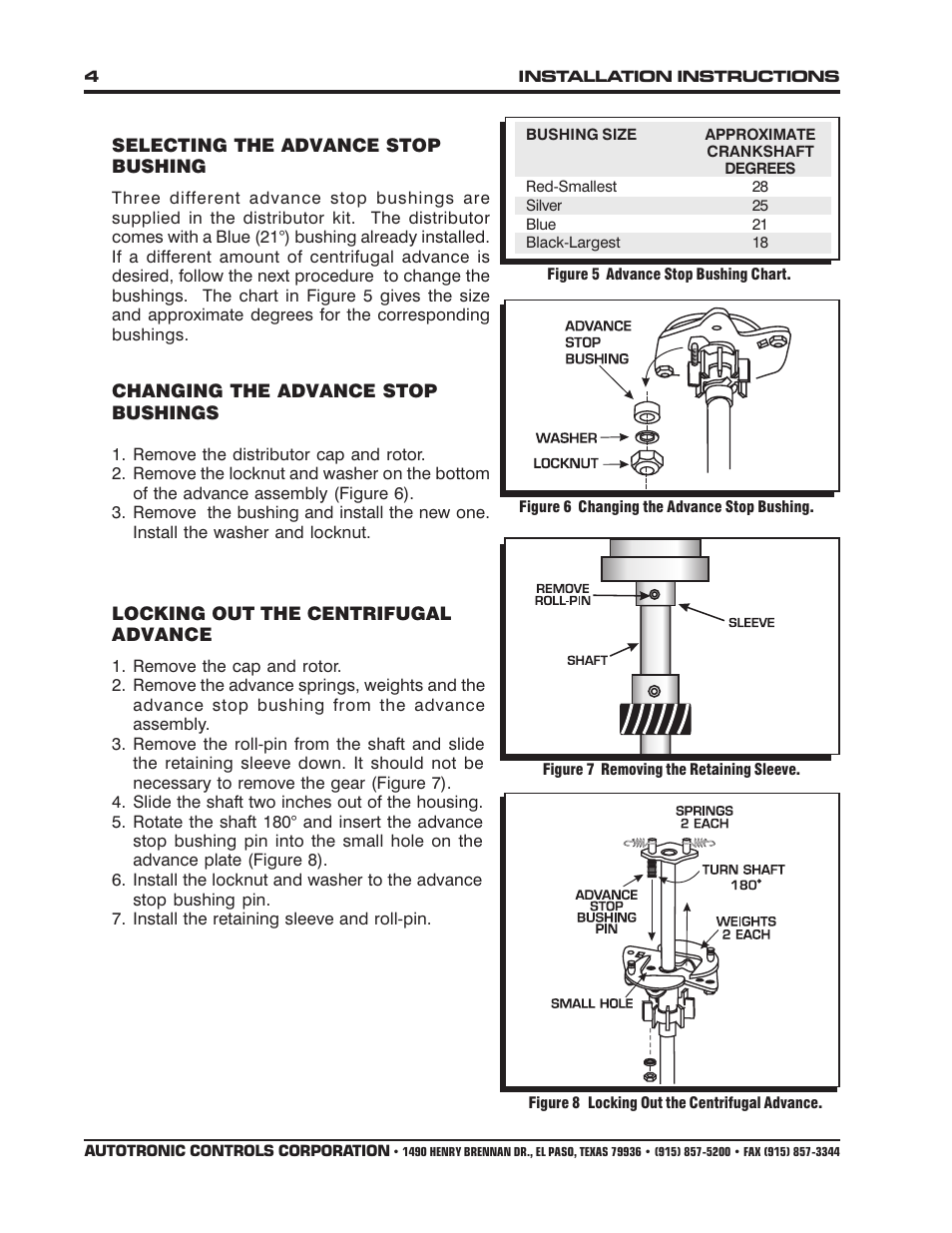 MSD 8384 Ford 351W Dual Pickup Distributor Installation User Manual | Page 4 / 8