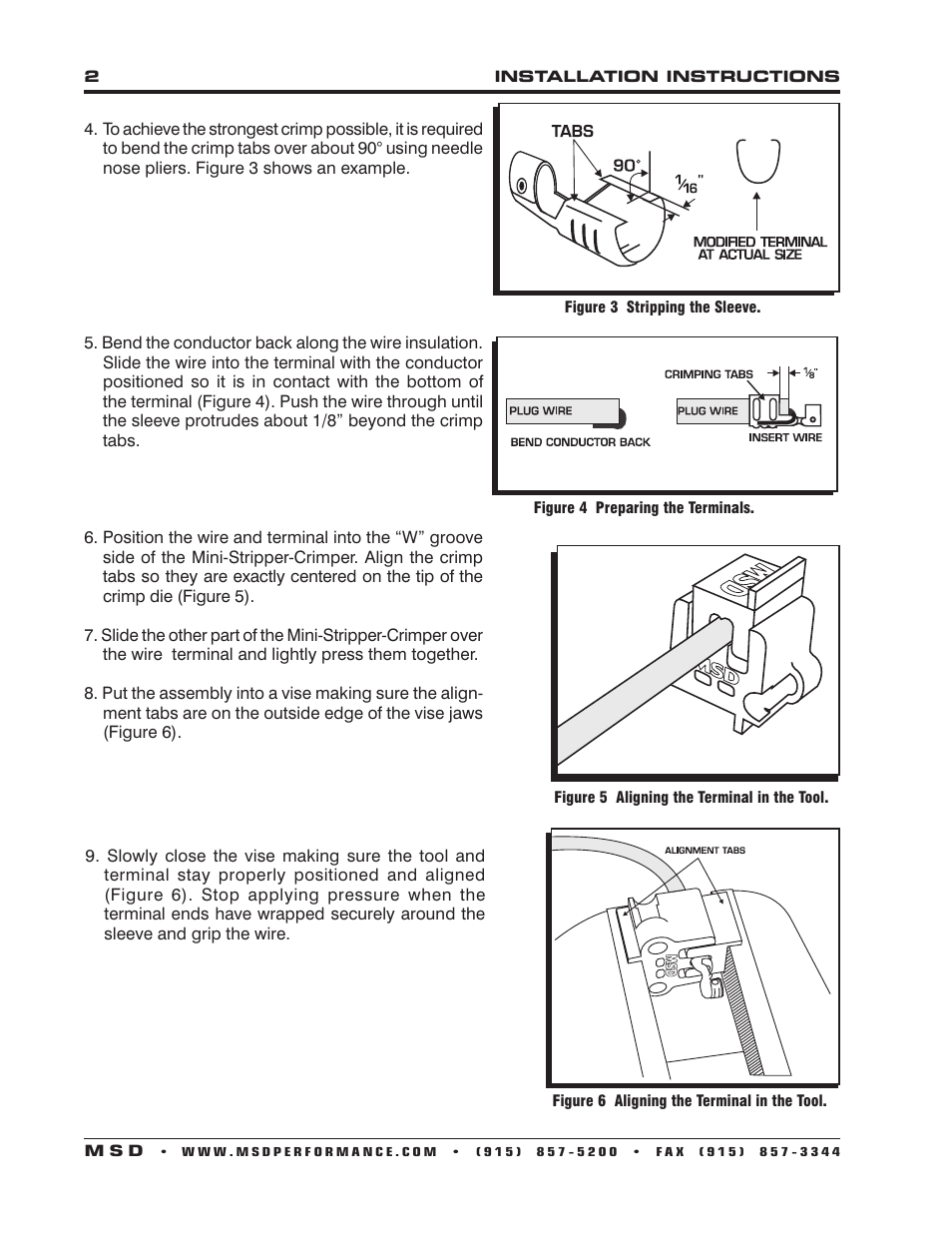 MSD 32079 Red Super Conductor Gen III LS-1_6 V8, Universal Installation User Manual | Page 2 / 4