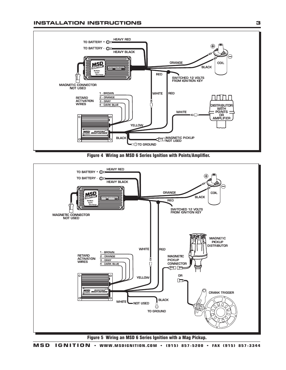 MSD 8975 Digital Multi-Retard Installation User Manual | Page 3 / 8