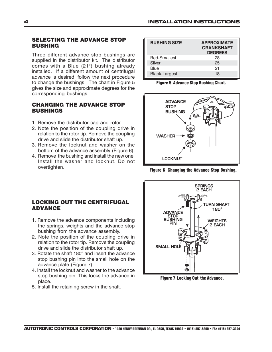 MSD 8353 Ford Front Mount Flathead Pro-Billet Distributor Installation User Manual | Page 4 / 8