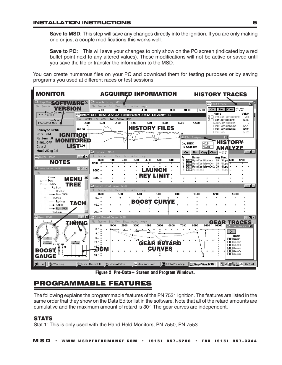 MSD 7531 Programmable Digital-7 Plus Installation User Manual | Page 5 / 20