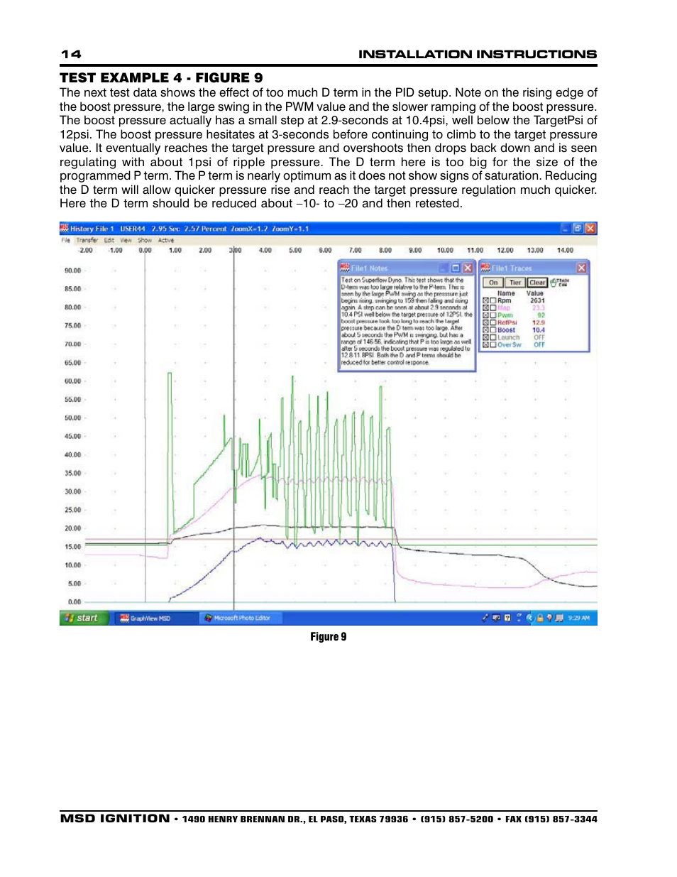 MSD 7562 Programmable Launch Boost Controller Installation User Manual | Page 14 / 24