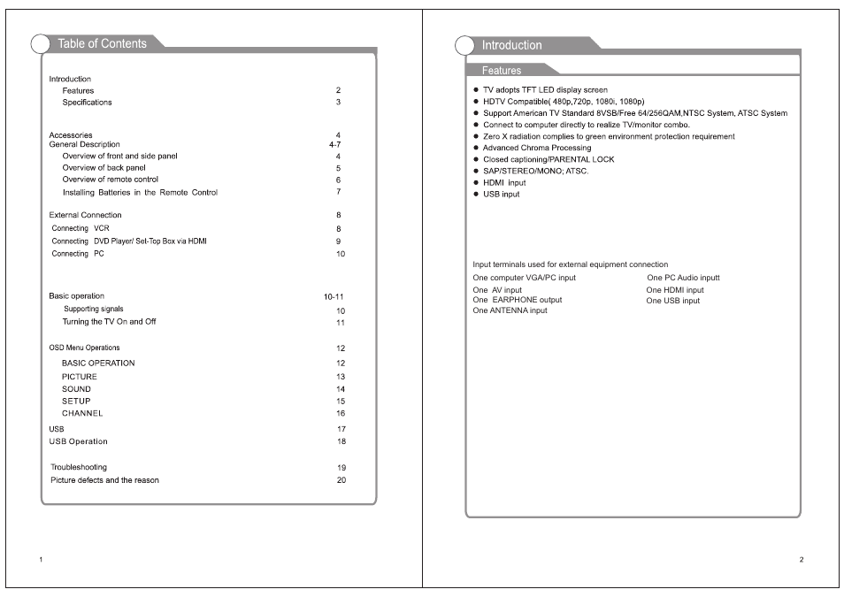 Naxa NT-1506 User Manual | Page 4 / 13