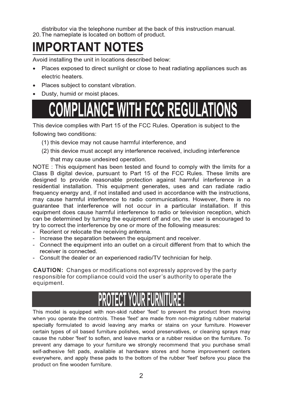 Naxa NI-3107 User Manual | Page 3 / 14