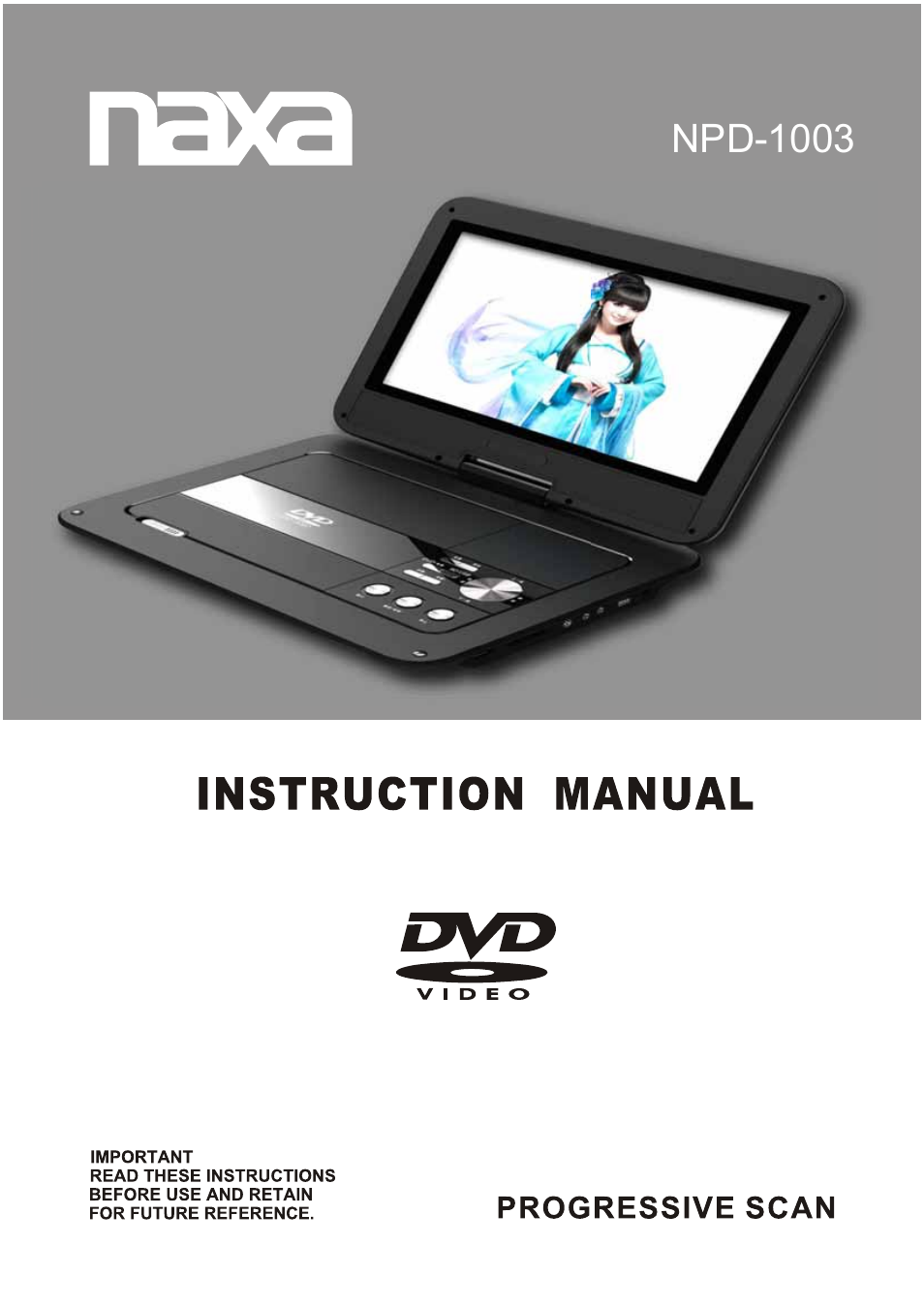 Naxa NPD-1003 User Manual | 13 pages