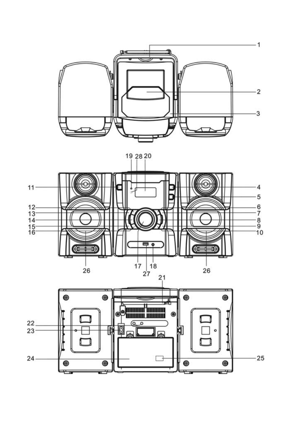 Naxa NPB-429 User Manual | Page 3 / 9