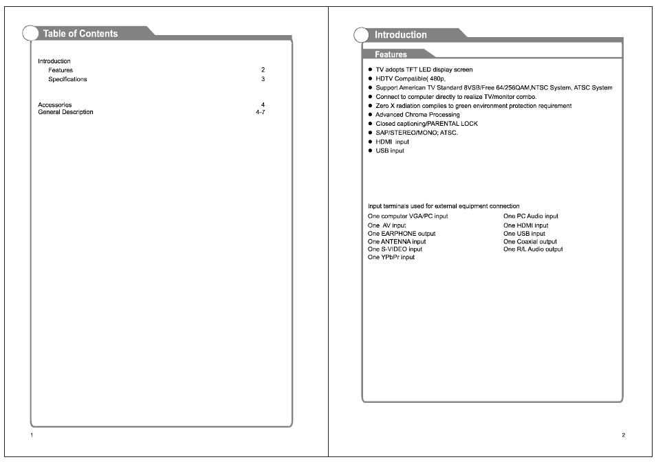 Naxa NT-1902 User Manual | Page 4 / 16