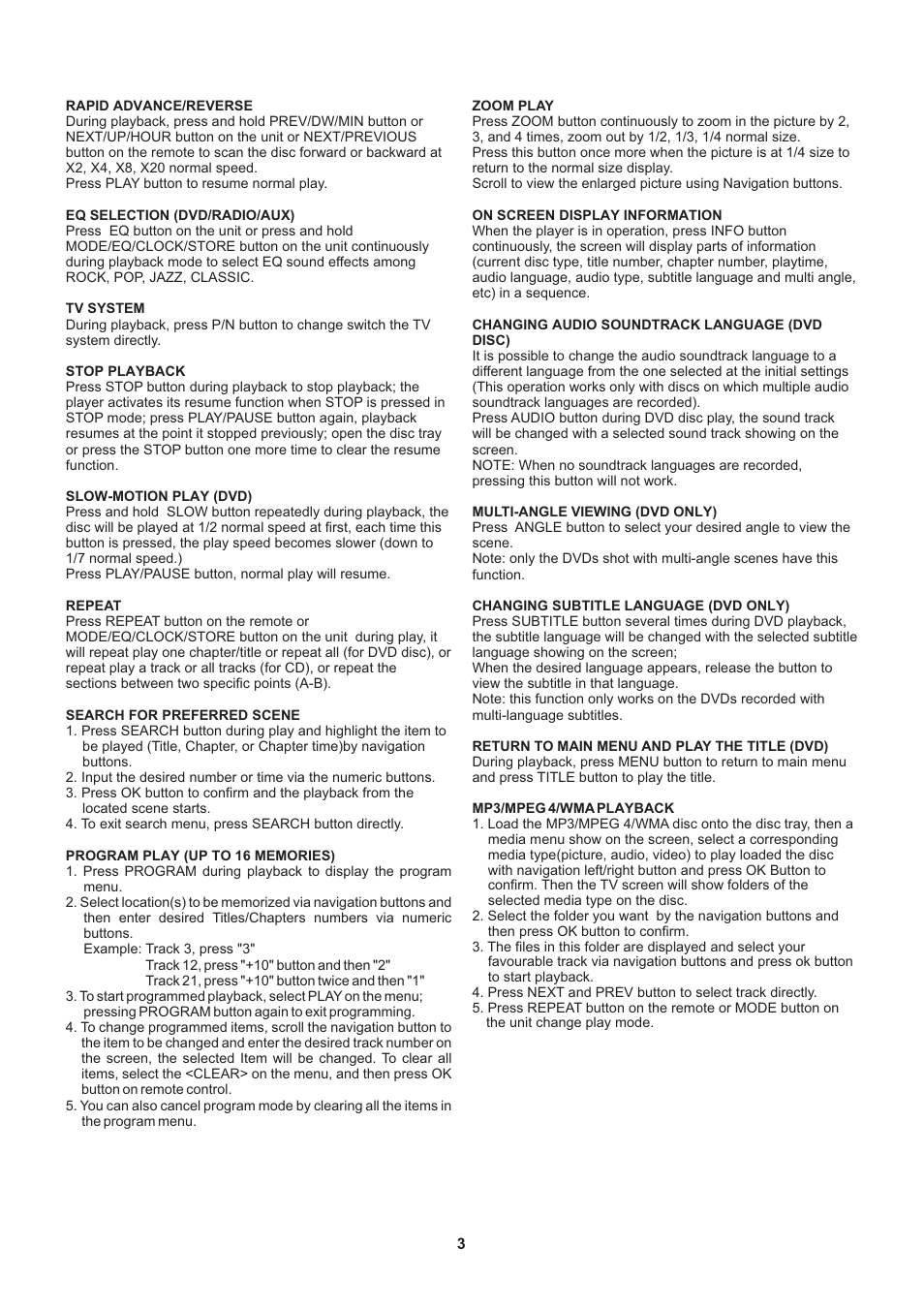 Naxa NDL-431 User Manual | Page 4 / 7
