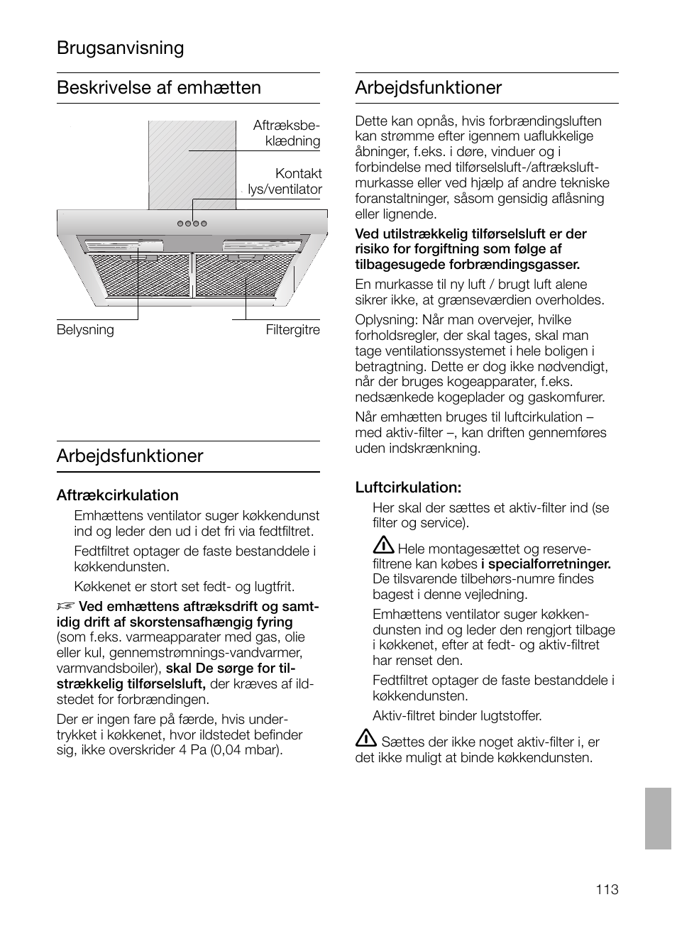 Brugsanvisning | Siemens LC 47650 User Manual | Page 113 / 124