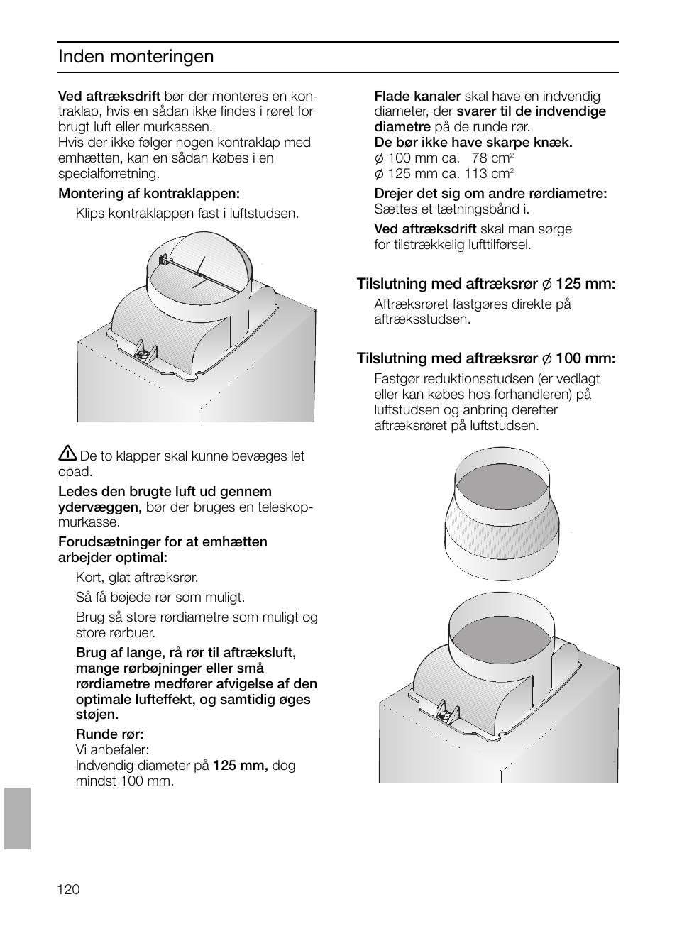 Inden monteringen | Siemens LC 47650 User Manual | Page 120 / 124