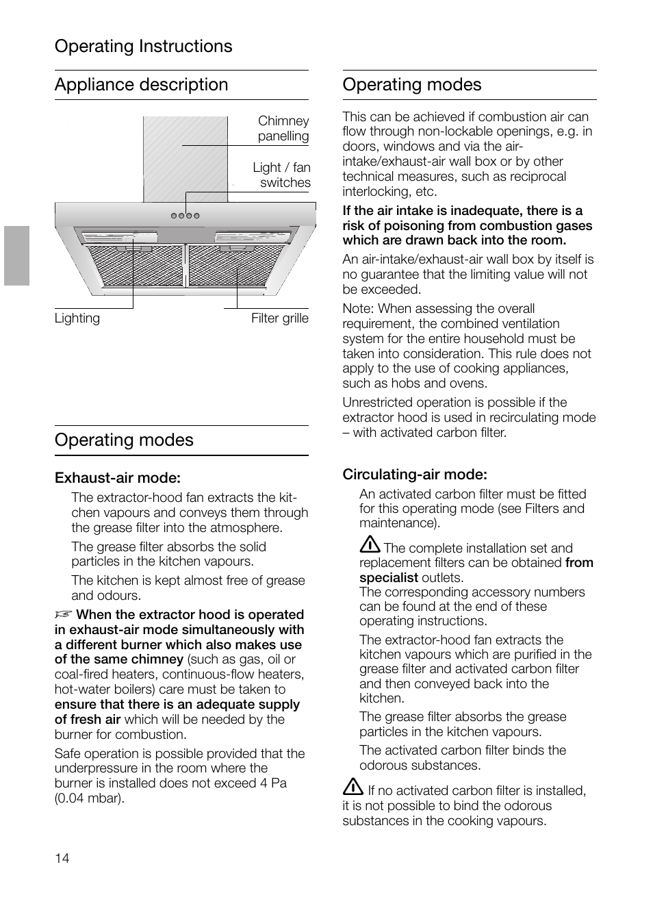 Siemens LC 47650 User Manual | Page 14 / 124