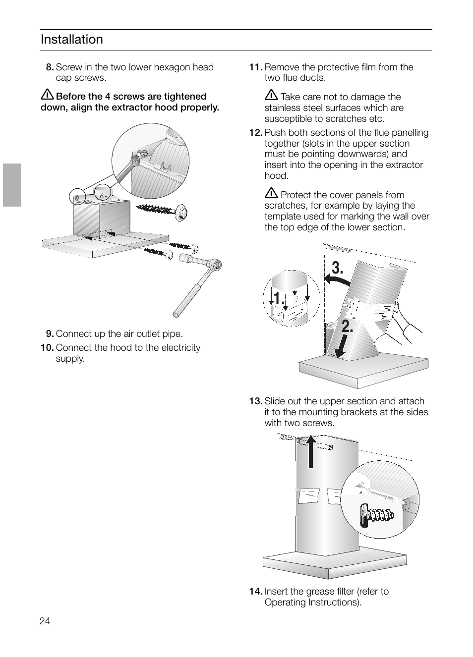 Installation | Siemens LC 47650 User Manual | Page 24 / 124
