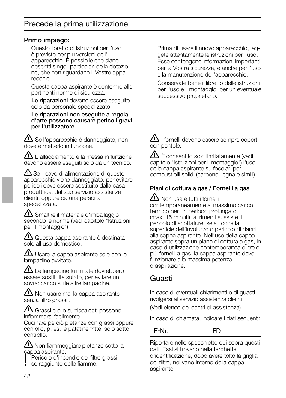 Siemens LC 47650 User Manual | Page 48 / 124