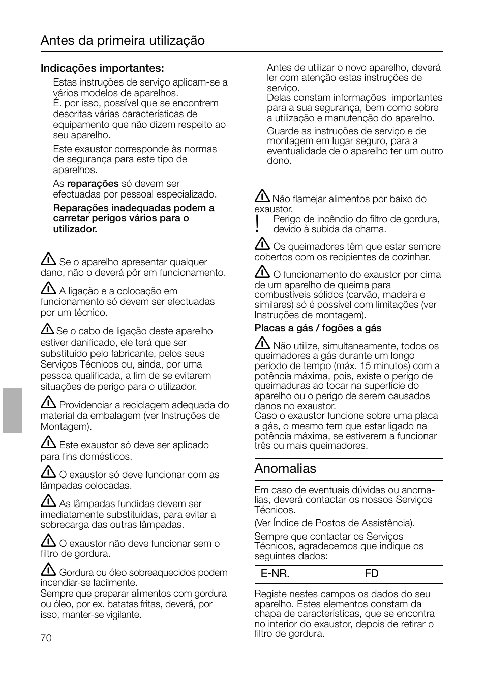 Siemens LC 47650 User Manual | Page 70 / 124