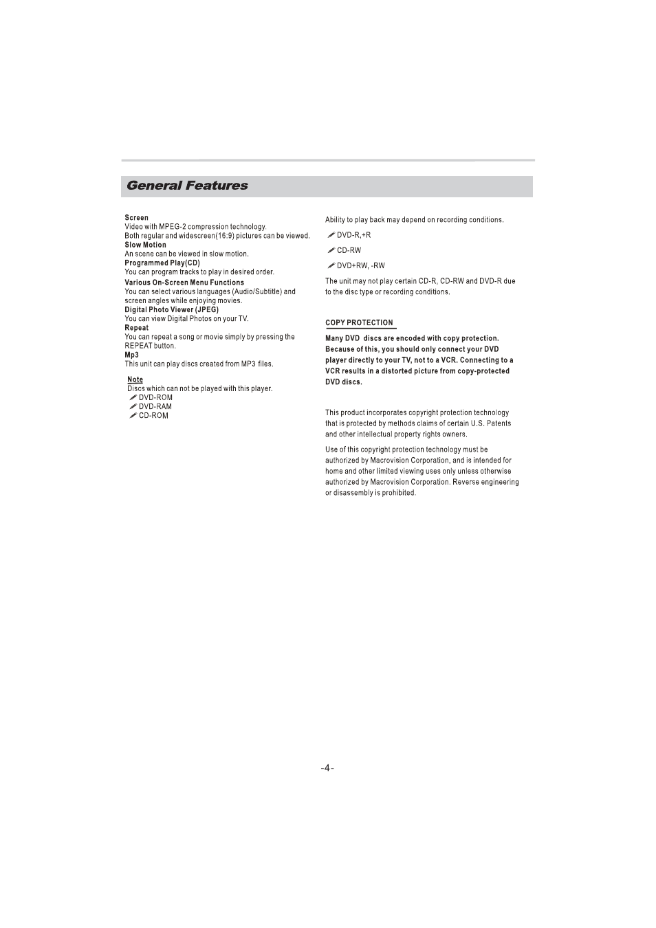 Naxa ND-855 User Manual | Page 6 / 22